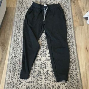 Black joggers